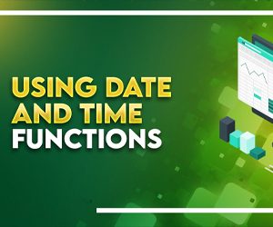 Course - Working With Date And Time Functions - Intermediate Excel
